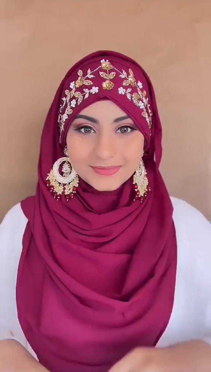 New Launched Bridal Hijab – Look Burqa Garments